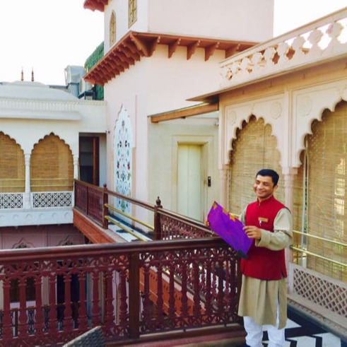 Kite Flying at Haveli Dharampura in Delhi