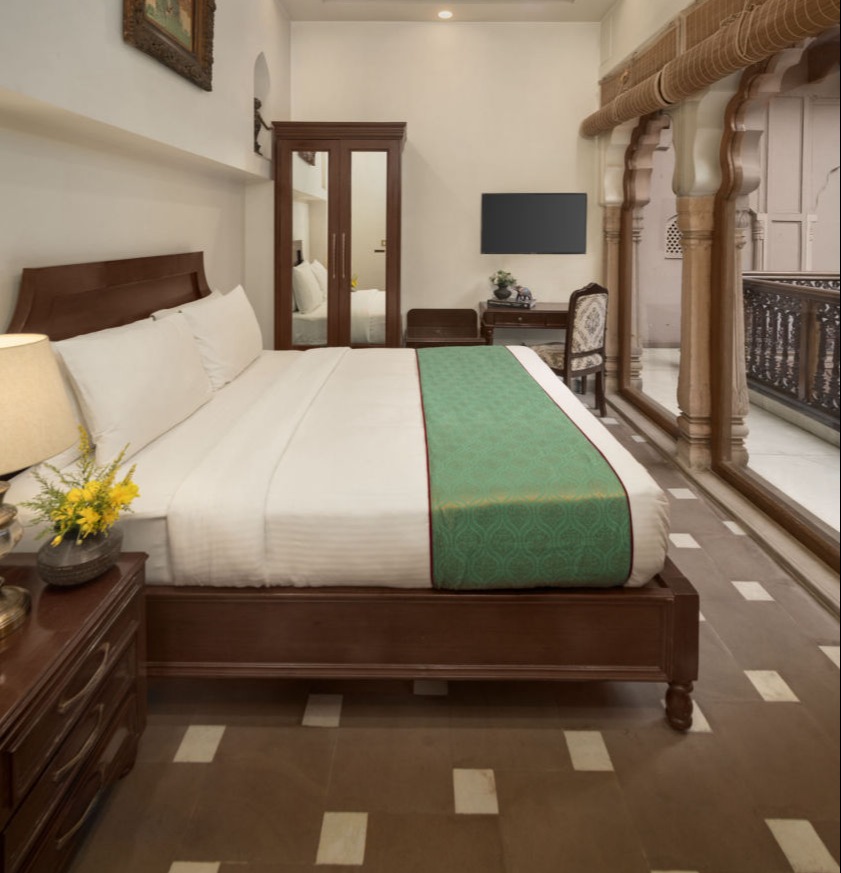 Jharoka Rooms at Haveli Dharampura