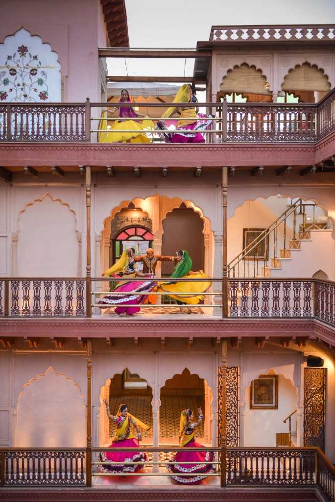 Kathak Dance in Haveli Dharampura Hotel in Delhi